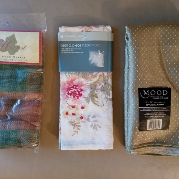 Fall Table napkin bundle (New) - Picture 1 of 11